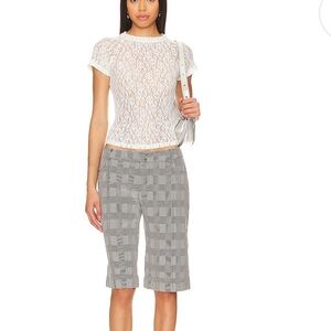 EB Denim baby lace top sz Medium